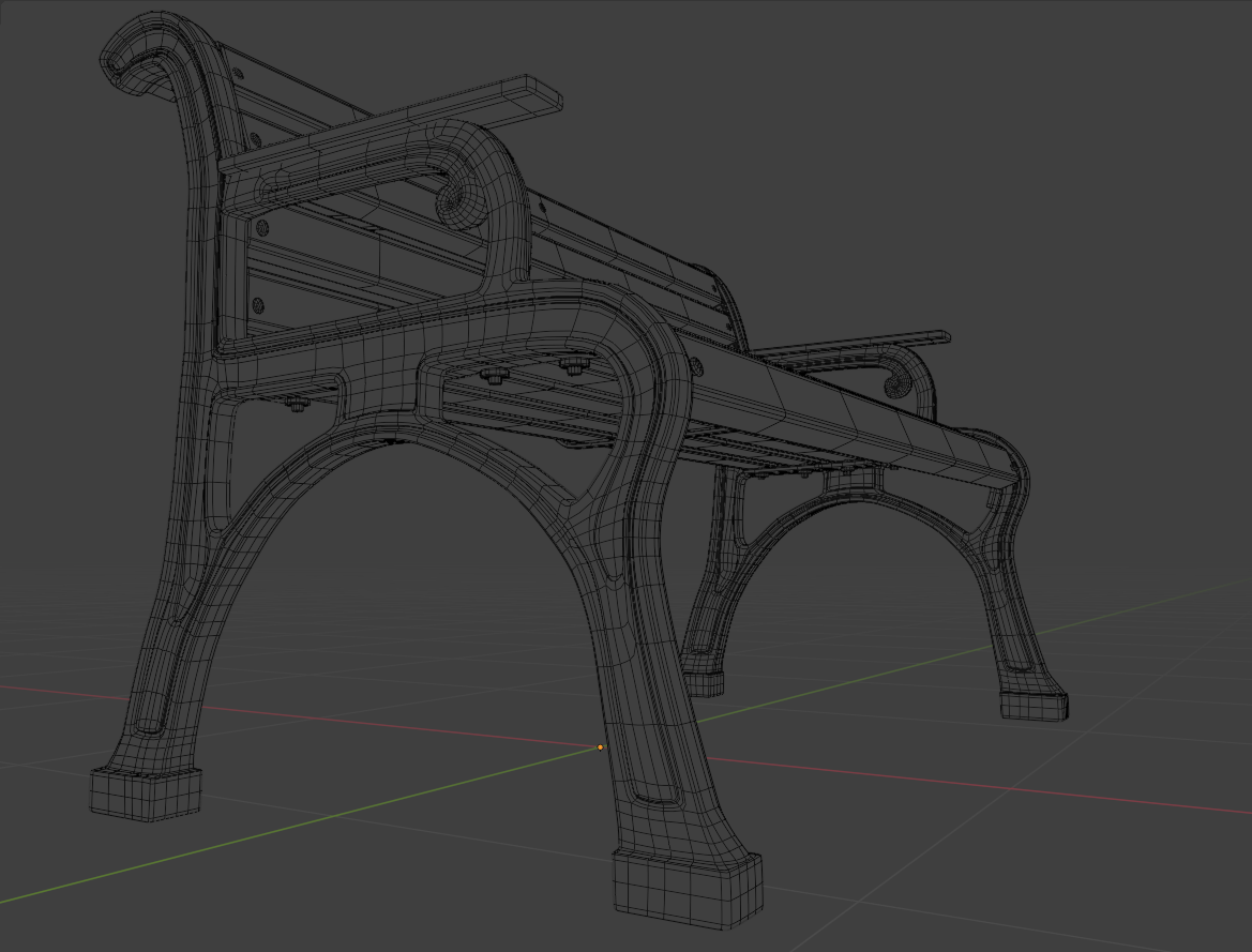 Wooden Bench