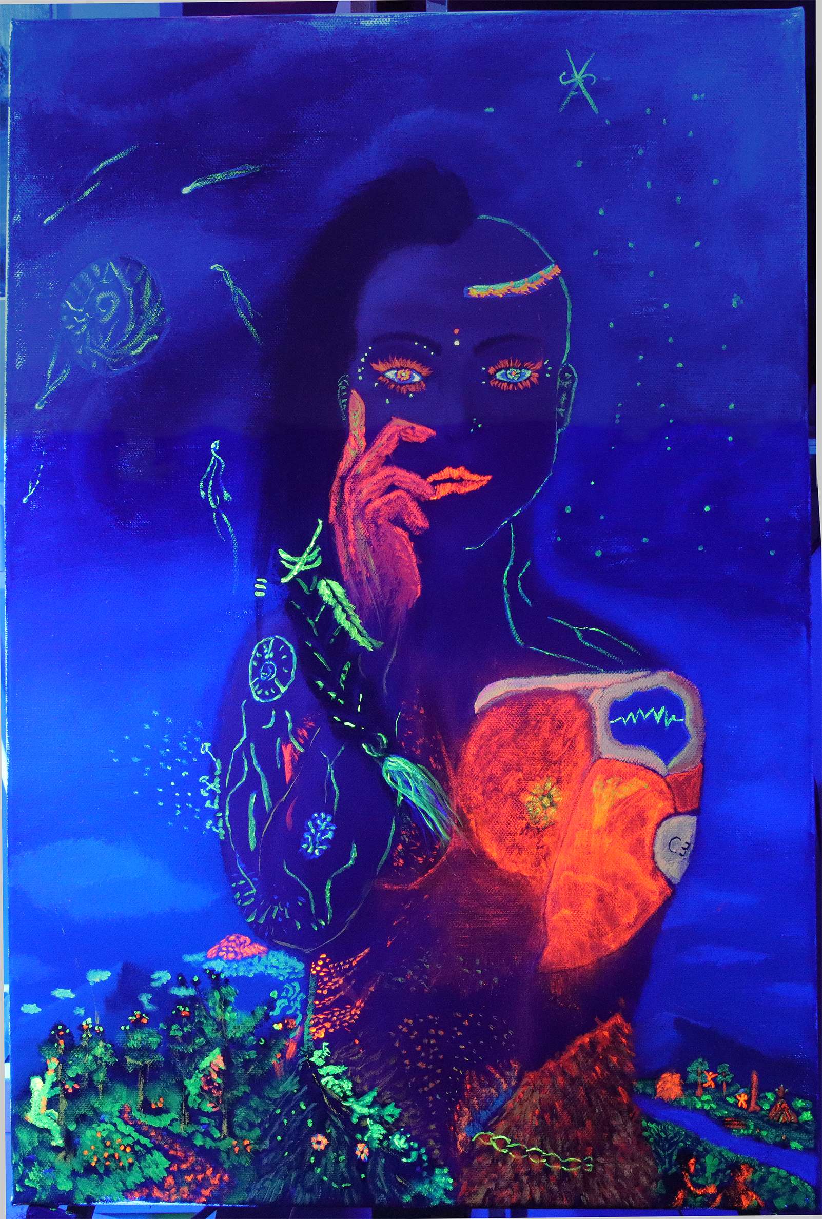 Loop of Life — UV light